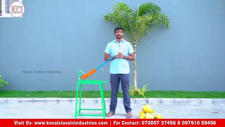 ટેન્ડર કોકોનટ કટિંગ મશીન