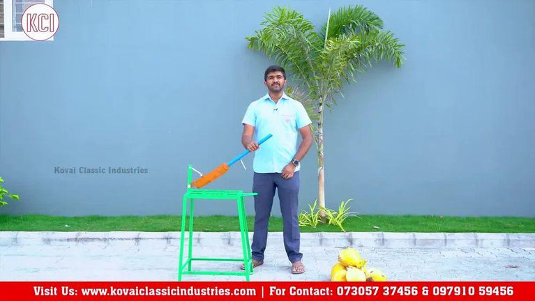 ટેન્ડર / પરિપક્વ કોકોનટ પંચ કમ સ્પ્લિટર