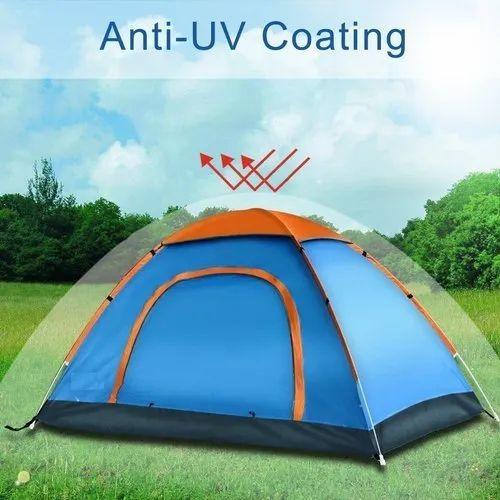 Tent 4 Person - Picnic Hiking Camping Portable Waterproof Dome Tent With Carry Bag