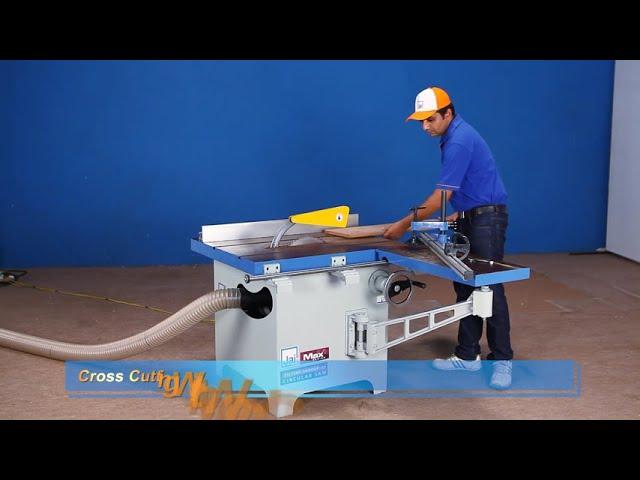 Tilting Arbor Circular Saw With Sliding Table J-634 ST