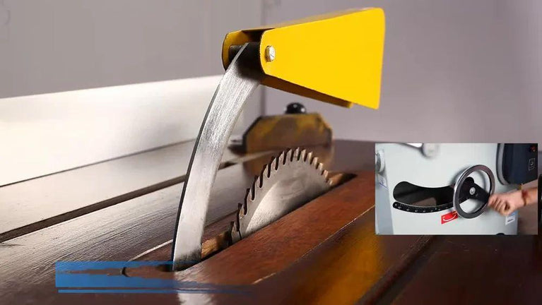 Tilting Arbor Circular Saw With Sliding Table J-634 ST