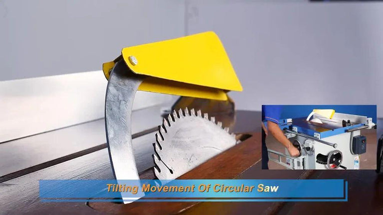 Tilting Arbor Circular Saw With Sliding Table J-634 ST