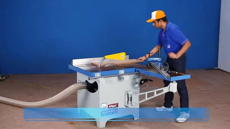 Tilting Arbor Circular Saw With Sliding Table J-634 ST