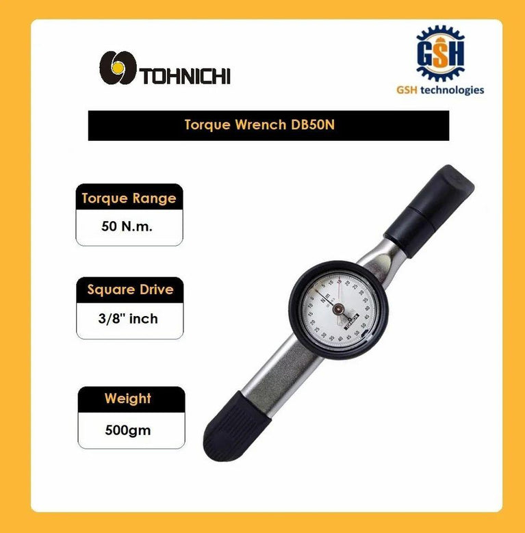 Tohnichi Dial Torque Wrench  DB50N