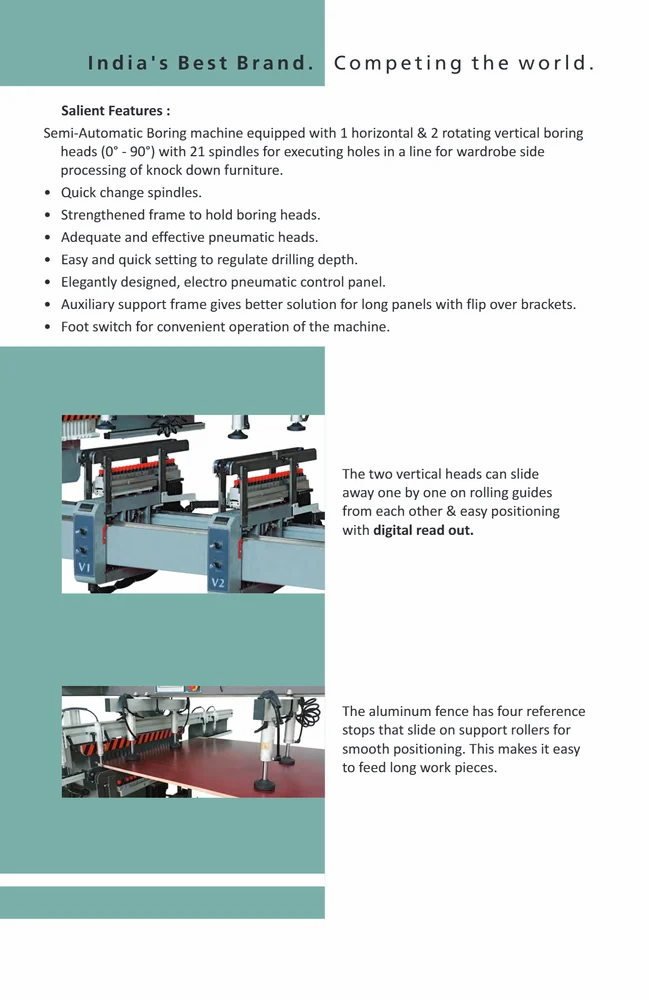 Triple Head Multi Boring J-2103 +