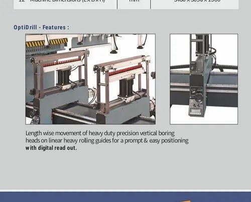 Triple Head Multi Boring Optidrill 2.3