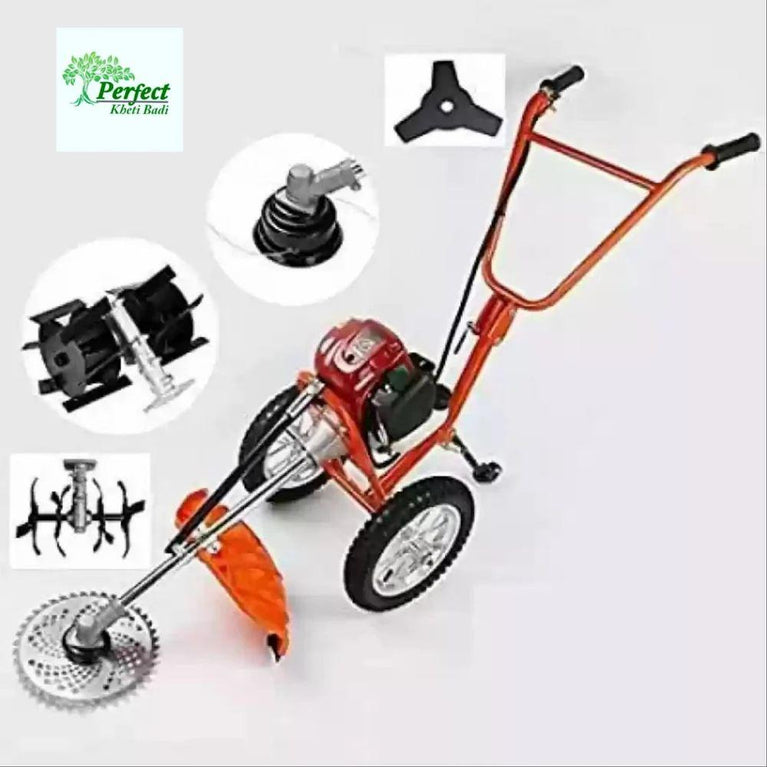 Trolley Brush Cutter 52cc 2hp