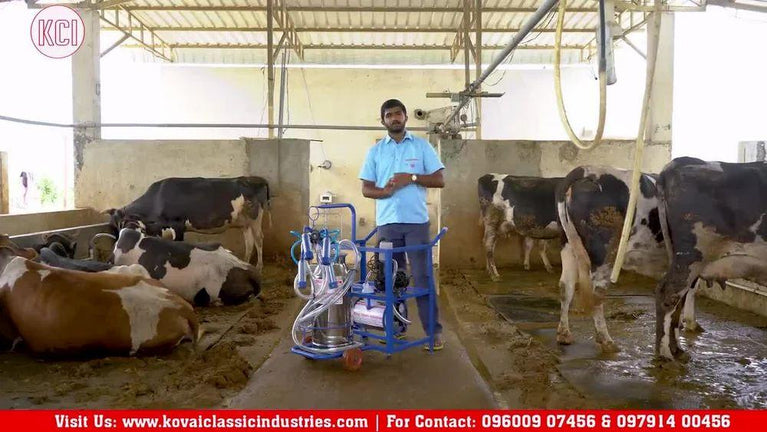 ટ્રોલી મિલ્કિંગ મશીન