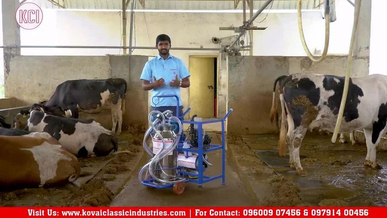 ટ્રોલી મિલ્કિંગ મશીન