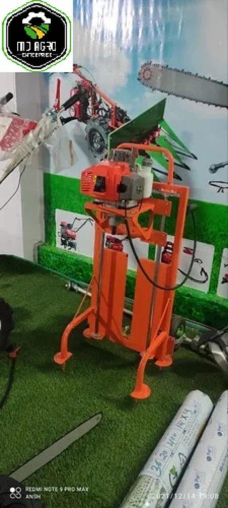 Trolley Mounted Earth Auger 196 Cc