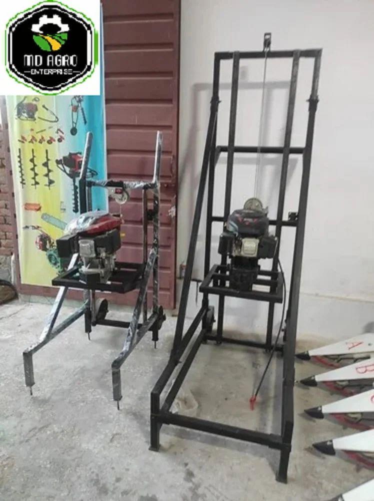 Trolley Mounted Earth Auger 196 Cc