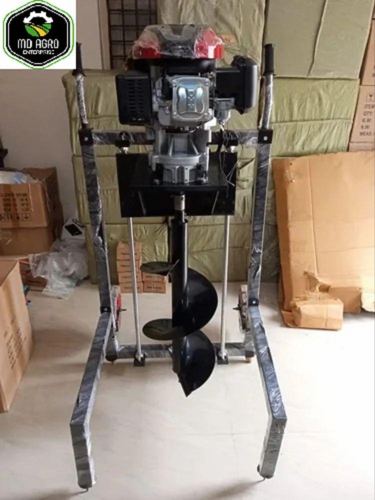 Trolley Mounted Earth Auger 196 Cc