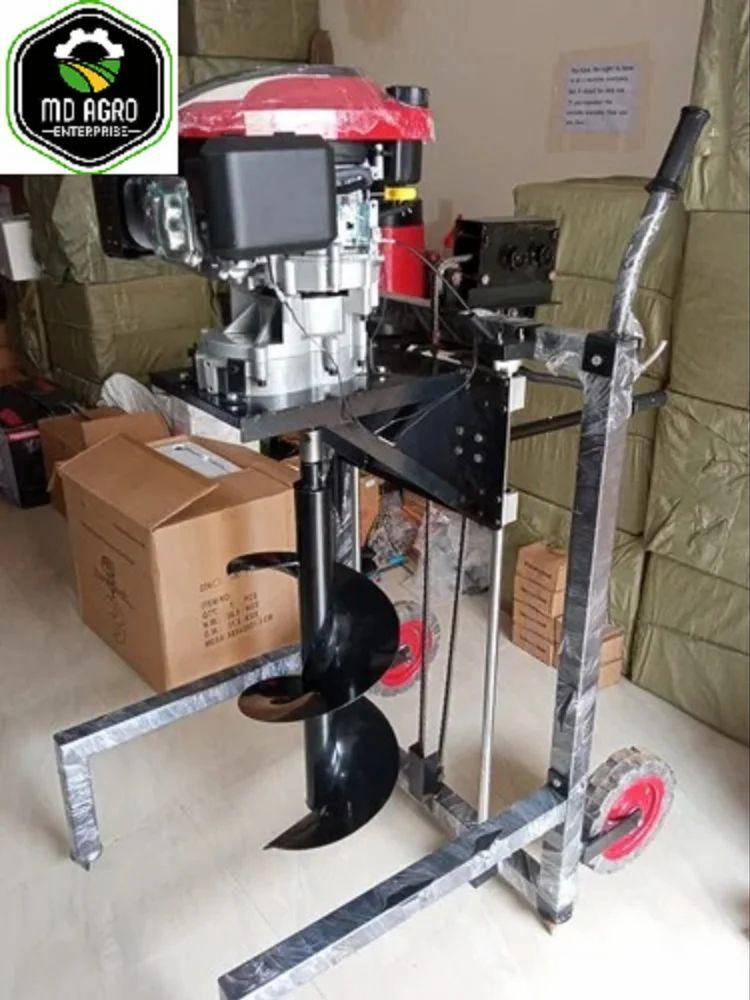 Trolley Mounted Earth Auger 196 Cc