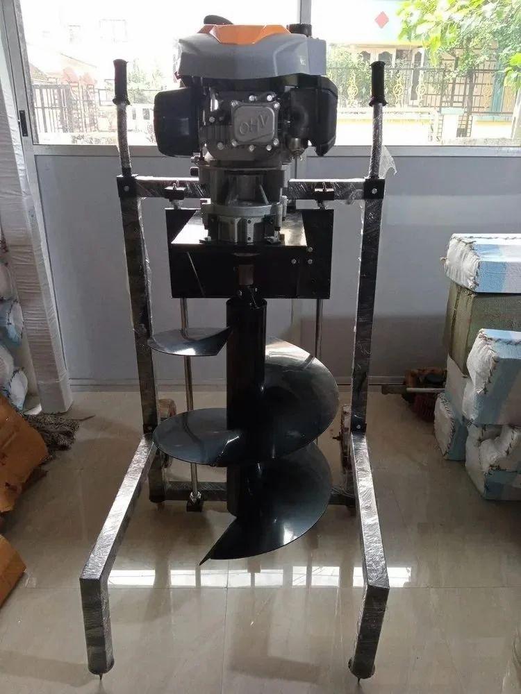 Trolley Mounted Earth Auger 196 Cc