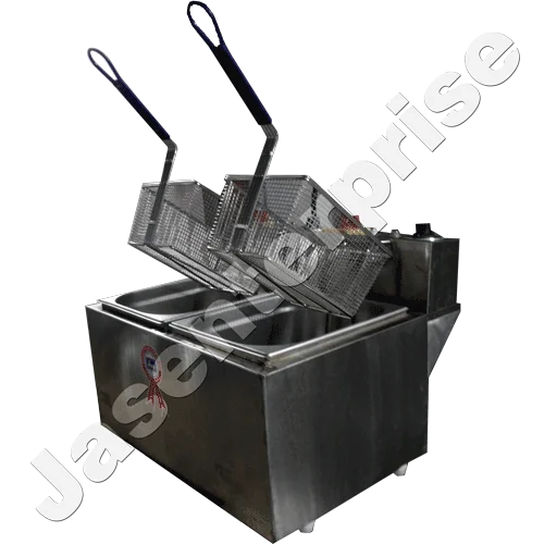Twin Tank Electric Deep Fryer