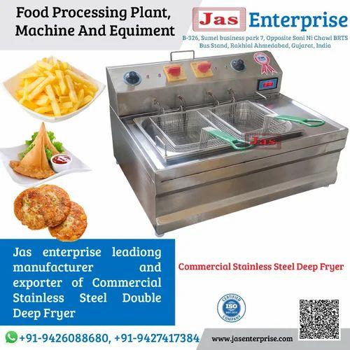 Twin Tank Electric Deep Fryer