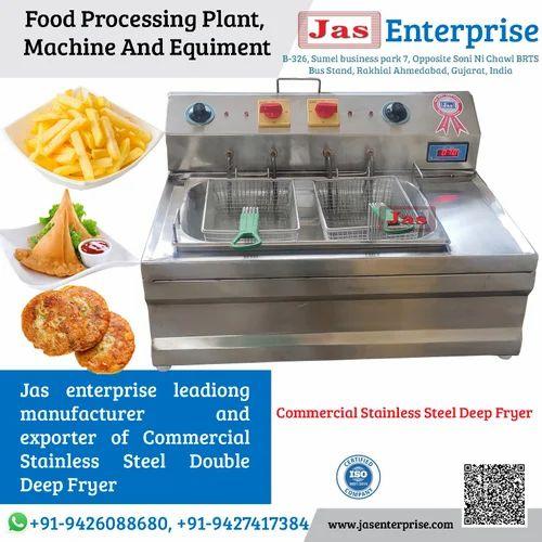 ટ્વીન ટાંકી ઇલેક્ટ્રિક ડીપ ફ્રાયર