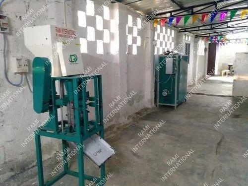Two Blade Cashew Cutting Machine