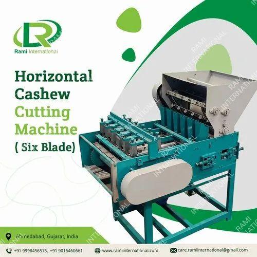 Two Blade Cashew Cutting Machine