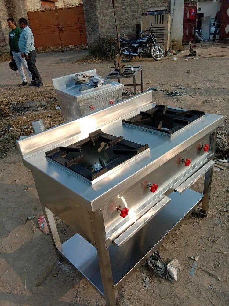 Two Burner Indian  Cooking Range