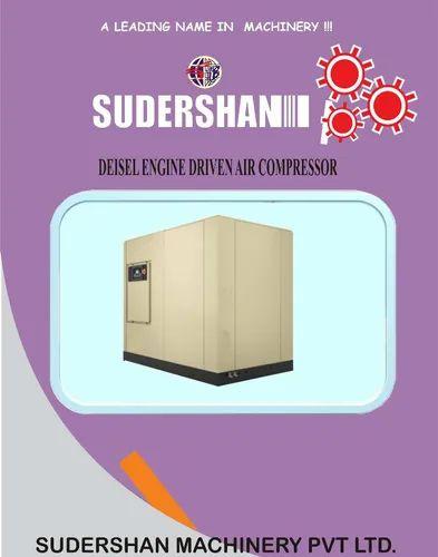 Two Stage Air Compressor Machine