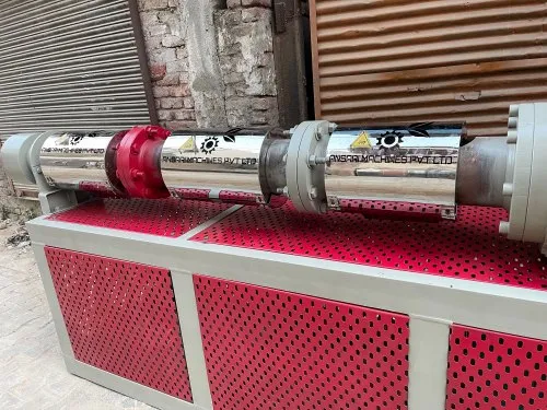 Two Stage Plastic Recycling Machine