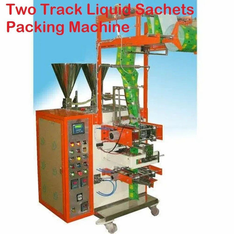 Two Track Liquid Sachets Packing Machine