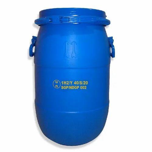 UN APPROVED HDPE 30 LTR OPEN TOP DRUM