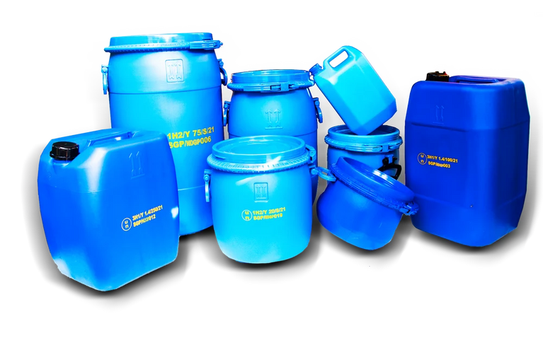 UN Approved HDPE Barrels & Jerry Cans