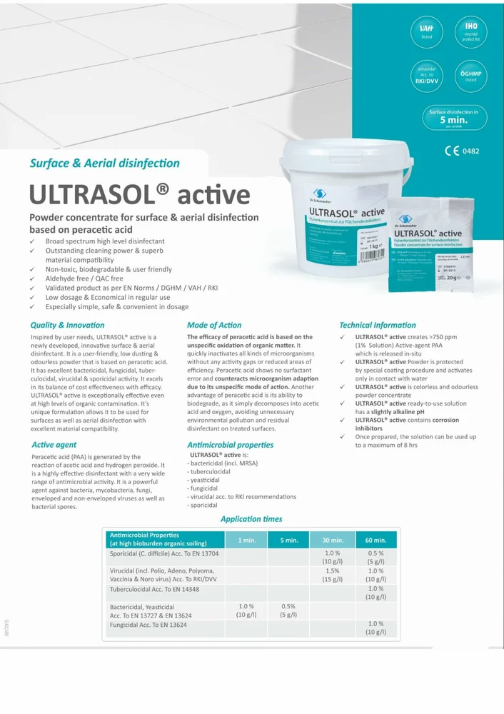 Ultrasol Active Surface Disinfectant