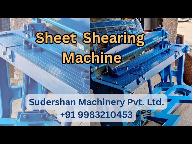 Undercrank Shearing Machine