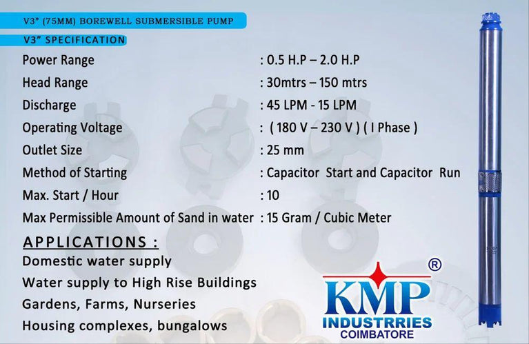 V3 Submersible Pump