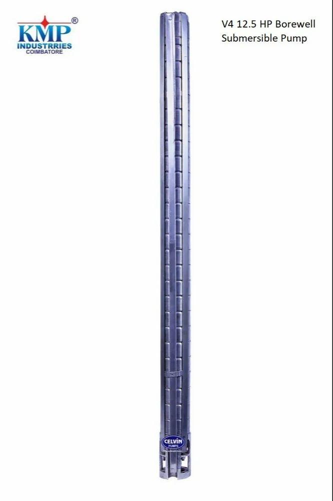 V4 12.5 HP Borewell Submersible Pump