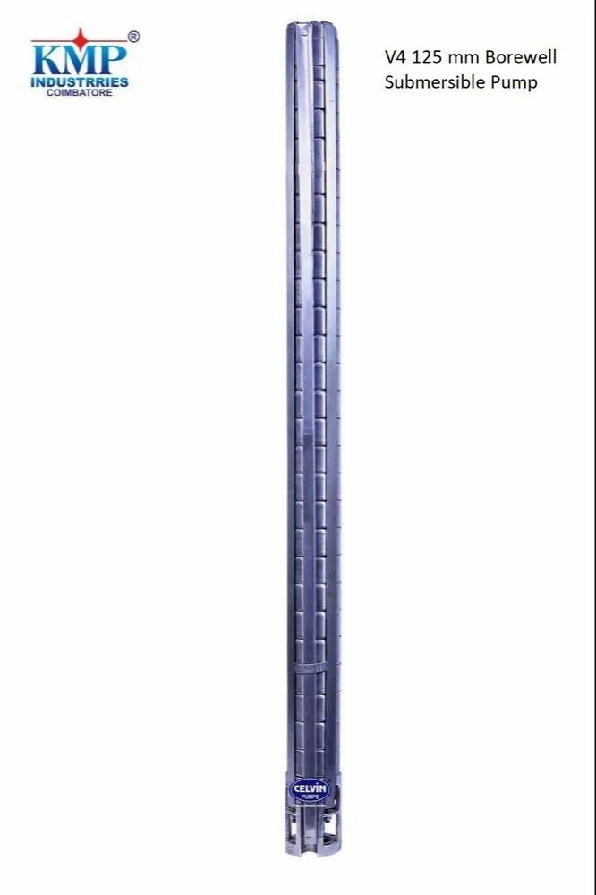 V4 125 mm Borewell Submersible Pump