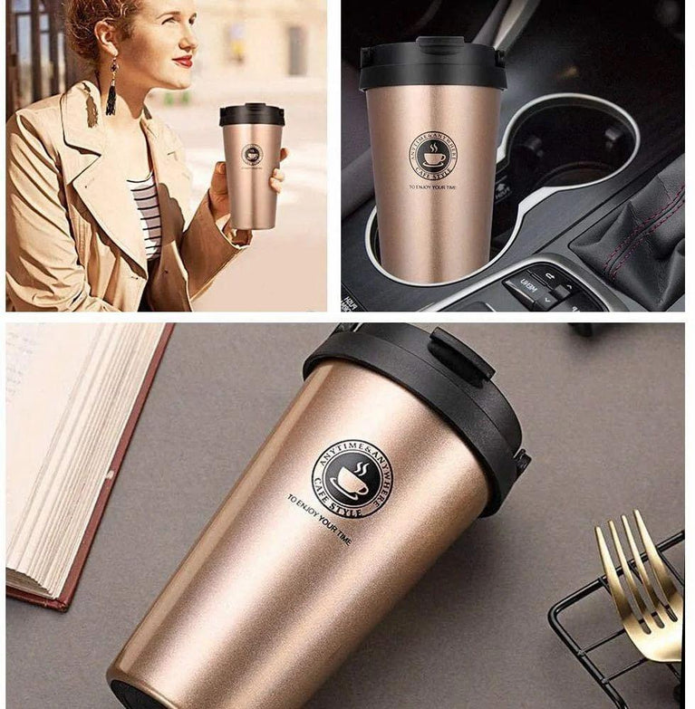 VACUUM INSULATED COFFEE CUP