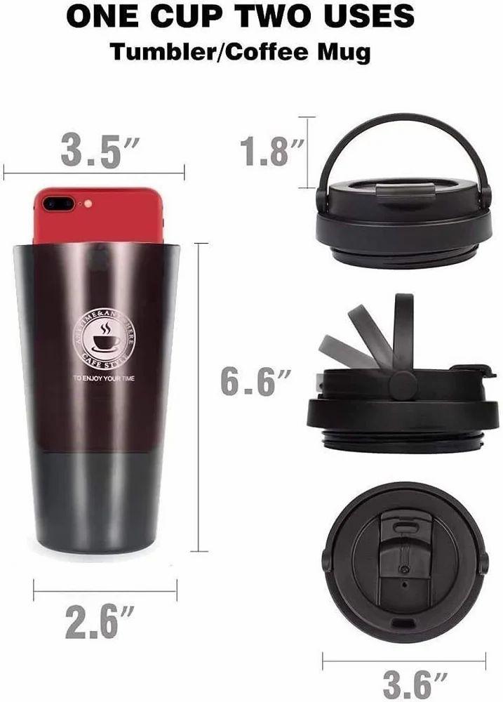 VACUUM INSULATED COFFEE CUP