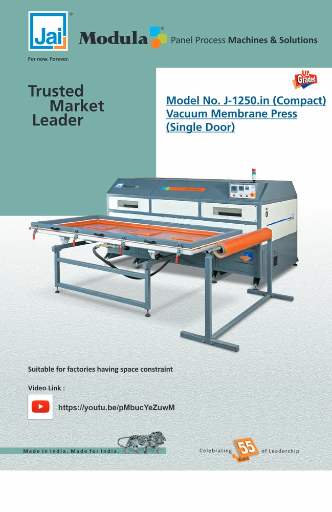Vacuum Membrane Press Machine J-1250.IN COMPACT