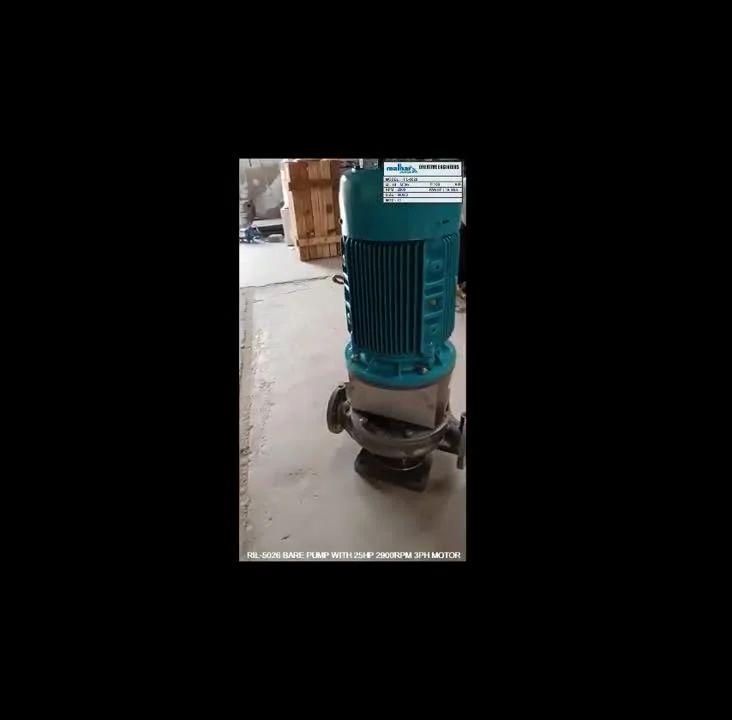 Vertical Inline Single Stage Pump