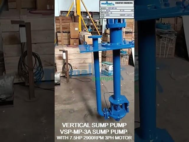 Vertical Sump Pump