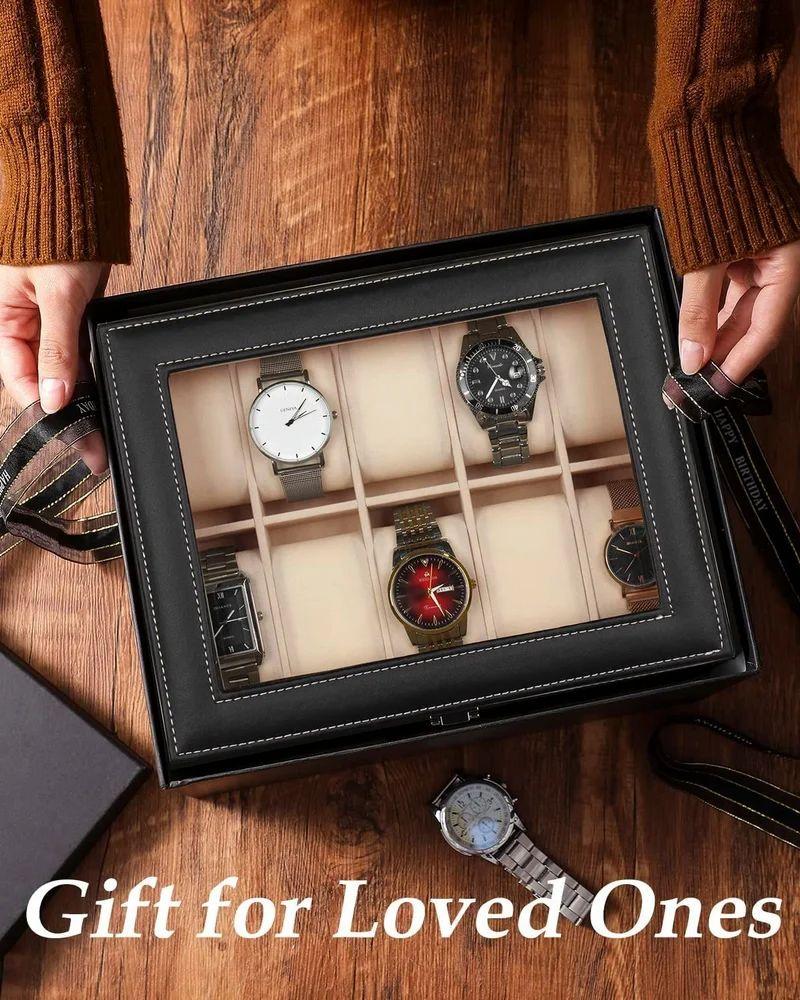 Wrist watch display box top