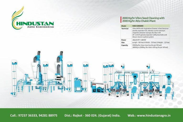 Wheat Flour Mill Machine