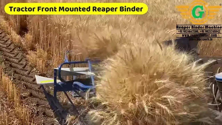 Wheat Reaper Binder Machine