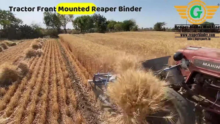 Wheat Reaper Binder Machine