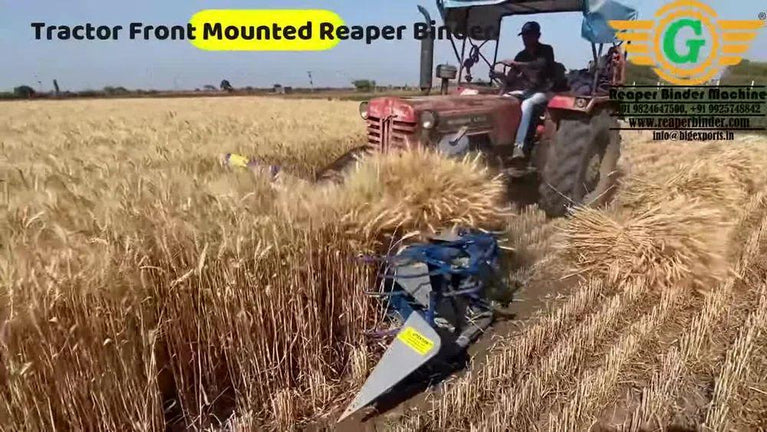 Wheat Reaper Binder Machine