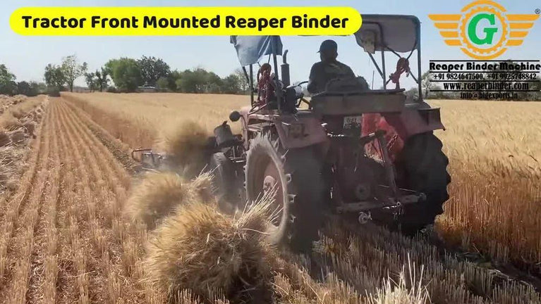 Wheat Reaper Binder Machine