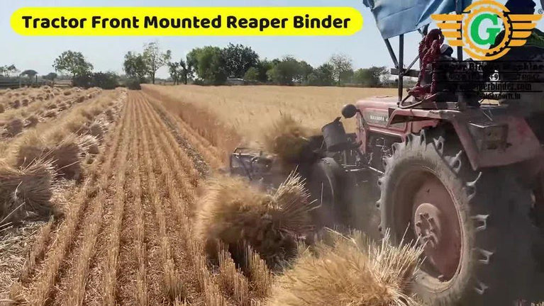 Wheat Reaper Binder Machine