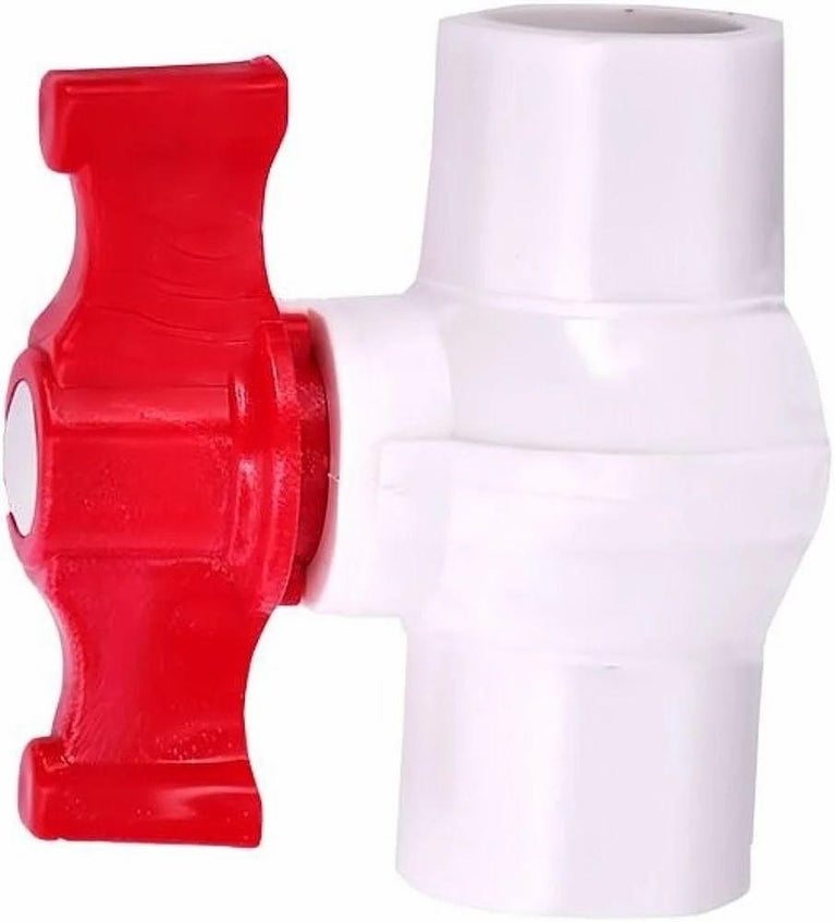 White UPVC Valve