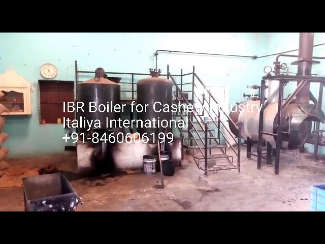 વુડ ફાયર્ડ 100 kg/hr સ્ટીમ બોઈલર