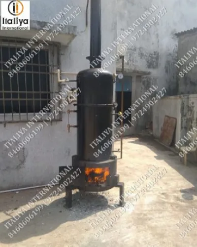 વુડ ફાયર્ડ 150 KG/HR સ્ટીમ બોઈલર