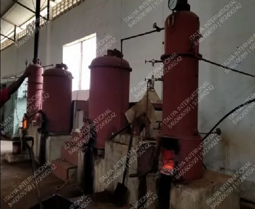 વુડ ફાયર્ડ 200 KG/HR વર્ટિકલ સ્ટીમ બોઈલર